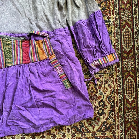 🌈 Amazing patchwork zipper top - Picture 4 of 7